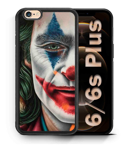 Funda Protectora Para iPhone Joker Art Guason Batman Tpu 