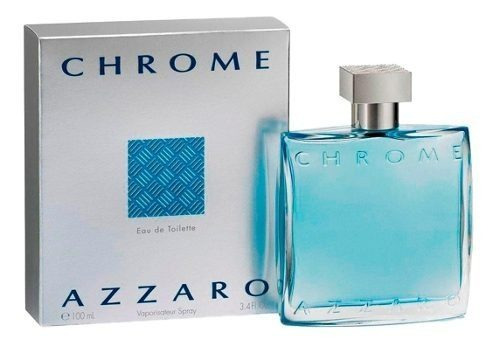 Azzaro Chrome 100ml Edt     Silk Perfumes Original