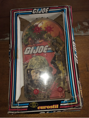 Pin Ball Gi Joe De Mesa, Usado Con Detalles 