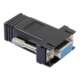  Adaptadores  Vga A Cable De Red Extensor Rj45 Hembras