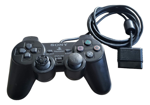 Controle Playstation Dualshock 2 Série H. Com Defeito No L1.