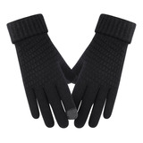 F Gloves De Lana Para Tejer Al Aire Libre, A Prueba De Vient