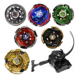 Juego De Juguetes De Fusión De Metal Beyblades De 6 Piezas G