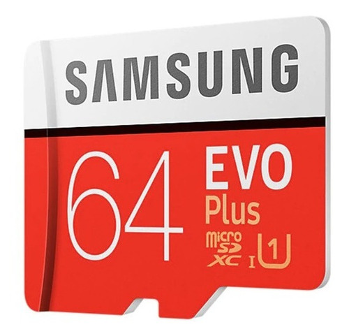 Tarjeta De Memoria Samsung Con Adaptador Sdxc Uhs-i 64gb