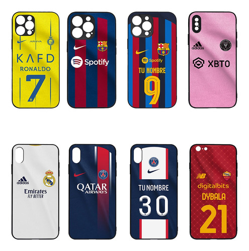 Carcasas Con Diseños De Futbol Para Celulares iPhone
