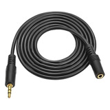 Cable De Audio Alargador Auxiliar Jack 3.5mm 1.5 Metros