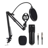 Kit Profesional Microfono Condensador Grabación Estudio,ktv