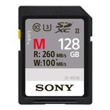 Cartão De Memória Sony Sf-m128  Series 128gb