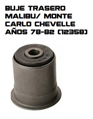 Buje Trasero Malibu/ Monte Carlo Chevelle Aos 78-82 (12358) Foto 2