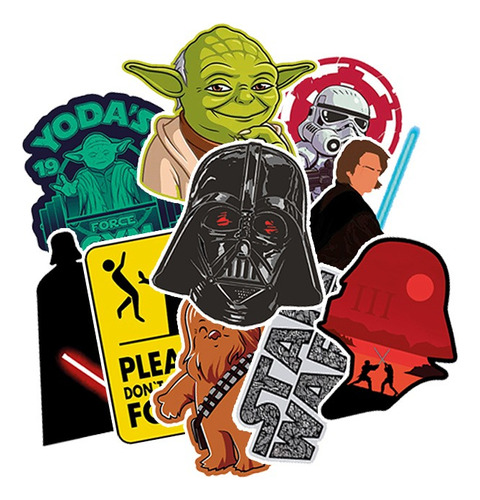 Stickers Pack Star Wars Nº1 Calcomanias Vinilo Apum