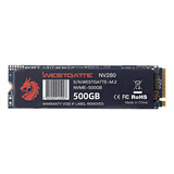 Disco Sólido Interno Westgatte 500gb M.2 Nvme Cor Preto