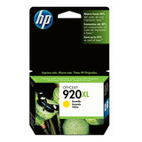 Cartucho De Tinta Hp 920xl Amarillo Original (cd974al)