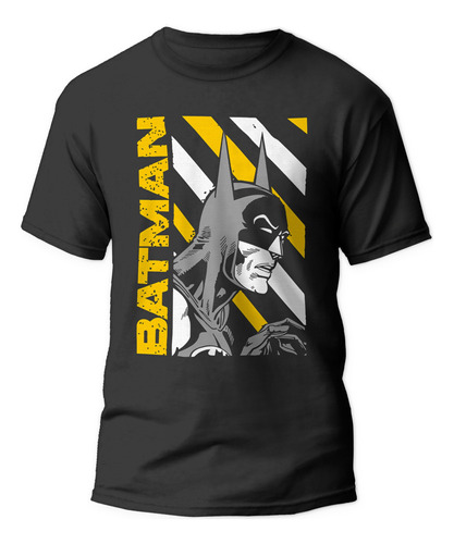 Polera Batman Hero Hombre Niños Super Heroes