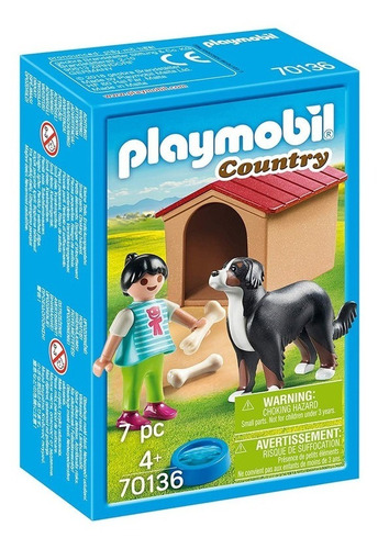 Playmobil 70136 Nena Con Perro