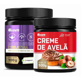 Creatina 100g Creapure + Creme Avelã 500g Growth