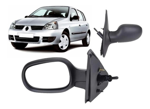 Espejo Renault Clio 2 2001 2002 2003 2004 2005 2006 2007  Foto 4