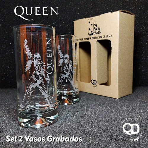 Vasos Queen X2