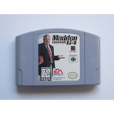 Madden Football 64 Original Nintendo 64 Ntsc Nus-usa