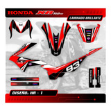 Kit Calcos - Grafica Honda Xr 150l/ 150 Rally - Envio Gratis