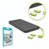 Carregador Portátil Powerbank Pineng 10000mah Original Preto