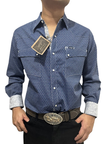 Camisa Caballero Wrangler Retro