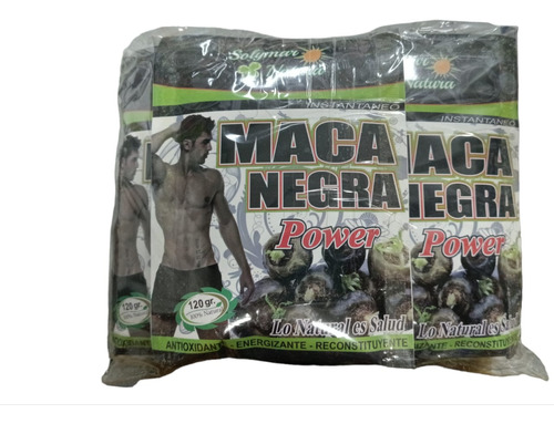 Maca Negra Harina ( 1 Kg. = 12 Sobres ))