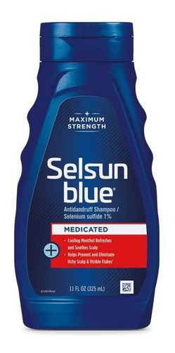 Champú Anticaspa Selsun Azul