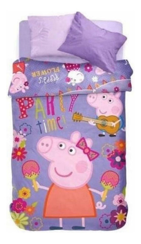 Acolchado Peppa Pig Reversible 145cmx240cm