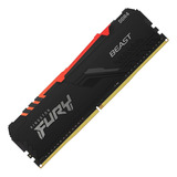 Memoria Rgb 16gb Ddr4 3200mhz Kingston Fury Rgb Para Pc 