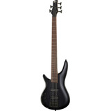 Contrabajo Eléctrico Ibanez Sr305ebl De 5 Cuerdas Para Zurdos, Acabado Del Cuerpo: Negro Envejecido, Color: Negro, Guía Para Zurdos