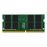 Memoria Ram Valueram Color Verde  32gb 1 Kingston Kvr26s19d8/32