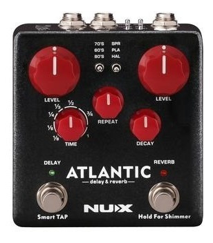 Pedal Para Guitarra Nux Atlantic Delay & Reverb