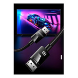 Cable Displayport  Dp1.4 Resol 8k Uso Gamer Y Profesional 3m