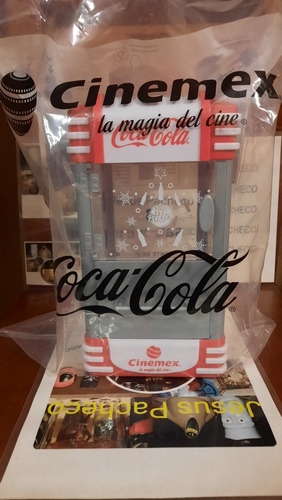 Palomera Cinemex Coca Cola Maquina De Palomitas 2013.