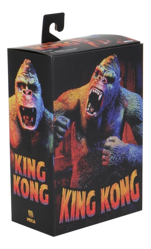 Figura Ultimate De King Kong Illustrated Versión - Neca 