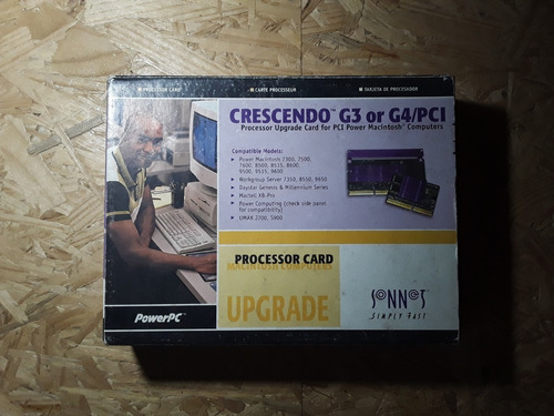 Procesador Apple Powerpc Sonnet Crescendor Card Upgrade Caja