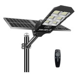 Lampara Solar 1800w Led Exteriores Patio Con Control Remoto