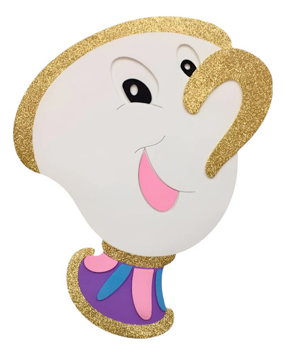 Personajes De La Bella Y Bestia De Fomi Tamaño Grande