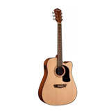 Guitarra Electroacústica Washburn Wa47ce N Color Madera