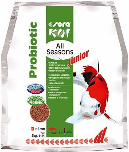 Sera Koi Junior All Seasons Alimento Para Mascotas, 11 Lb / 