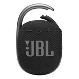 Parlante Jbl Clip 4 Portátil Con Bluetooth Waterproof  Negro