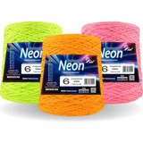 Barbante Neon Fial Fio 6 500g