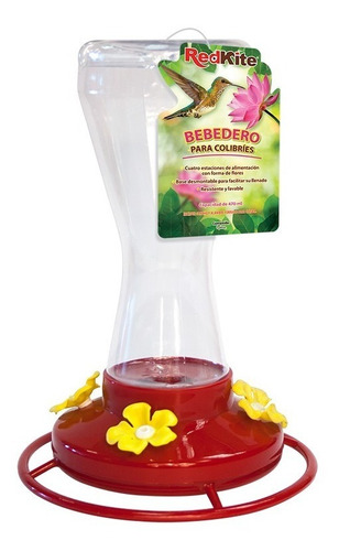 Alimentador Bebedero Para Colibrí 470ml Natural Fl9234