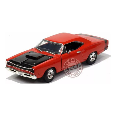 Dodge Coronet Superbee 1969 Motormax 1:24 Rojo | Envío gratis