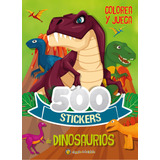 Libro 500 Stickers Dinosaurios