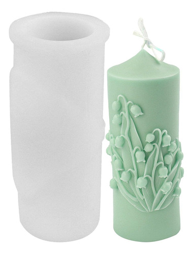 Silicone Column Mold | Silicone Flower Cylinder Molds -