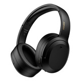 Fone De Ouvido Over-ear Gamer Sem Fio Edifier Audífonos Bluetooth W820nb Plus Preto Com Luz Led