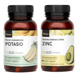 Combo Suplemento Potasio + Zinc Puros Concentrados 