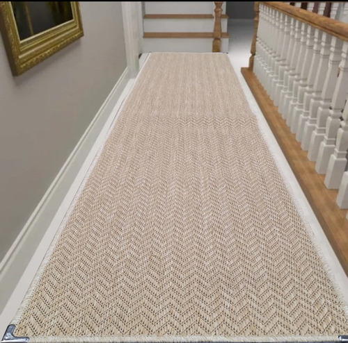 Tapete Corredor Passadeira 2,50 X 0,50 Sisal -vários Modelos