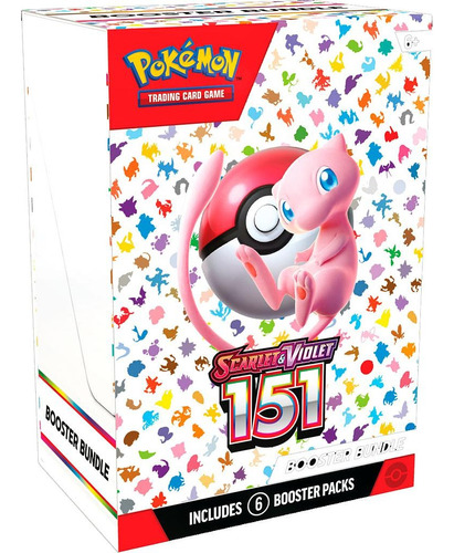 Pokémon Tcg Caja 60 Cartas Edición 151 Inglés Original